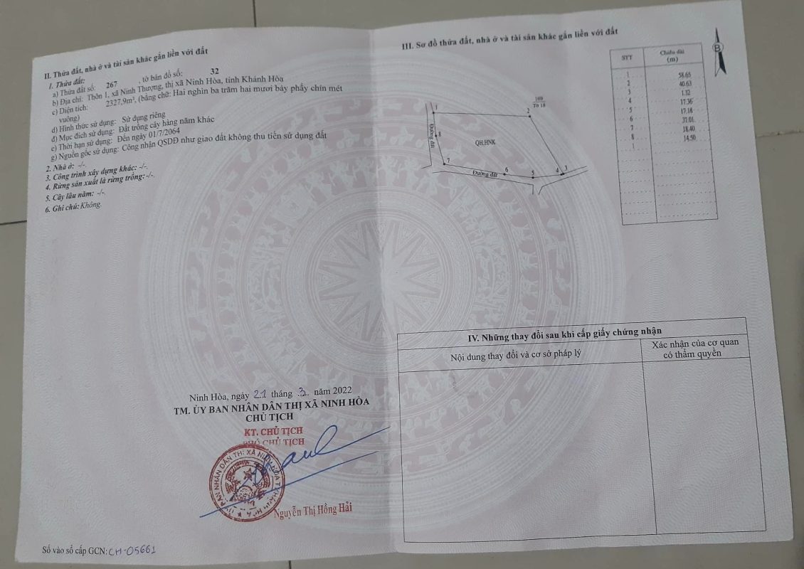 Bán Nhà Đất Ninh Hòa