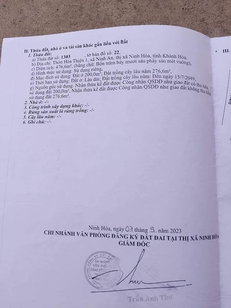 Bán Nhà Đất Ninh Hòa