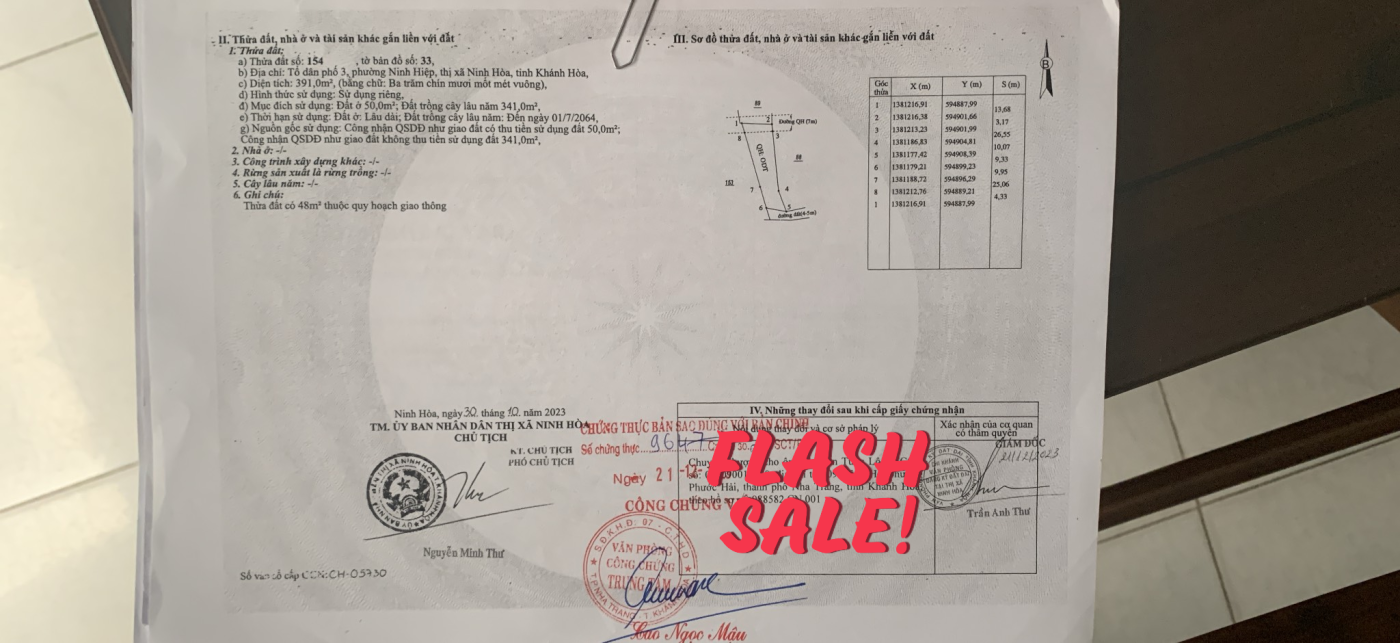 Bán Nhà Đất Ninh Hòa